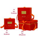 Orange - velvet box