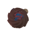 Funfetti mini brown cake box
