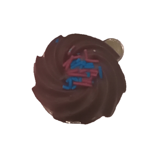 Funfetti mini brown cake box