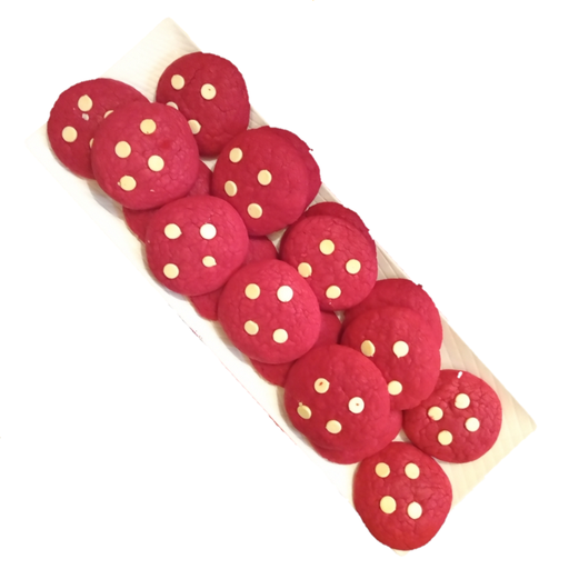 Red velvet Cookies box