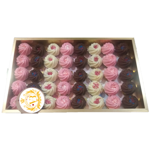 Funfetti mini cake platter