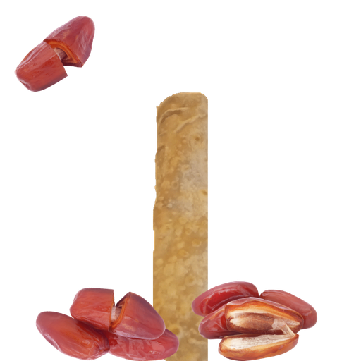 Mini shawarma chicken date bread