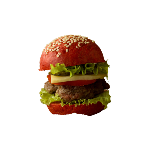 Mini beef burger (red)