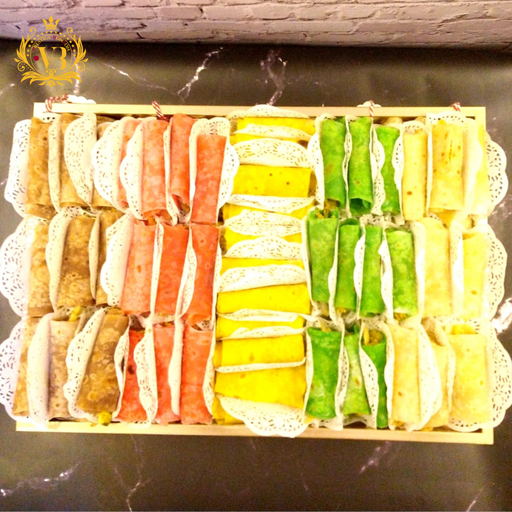 Mini shawarma chicken, platter